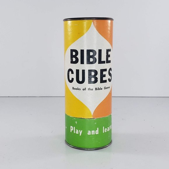 Bible Cubes Books Of The Bible Game - Picture 2 of 4